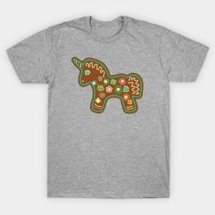 Cute Gingerbread Unicorn T-Shirt